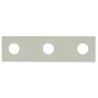 Wago Contact - Contact de pontage pour boulon fileté M16, couleurs argent