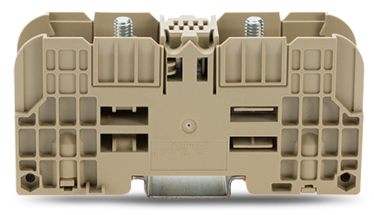 Wago Contact - Borne à tige 35mm², beige