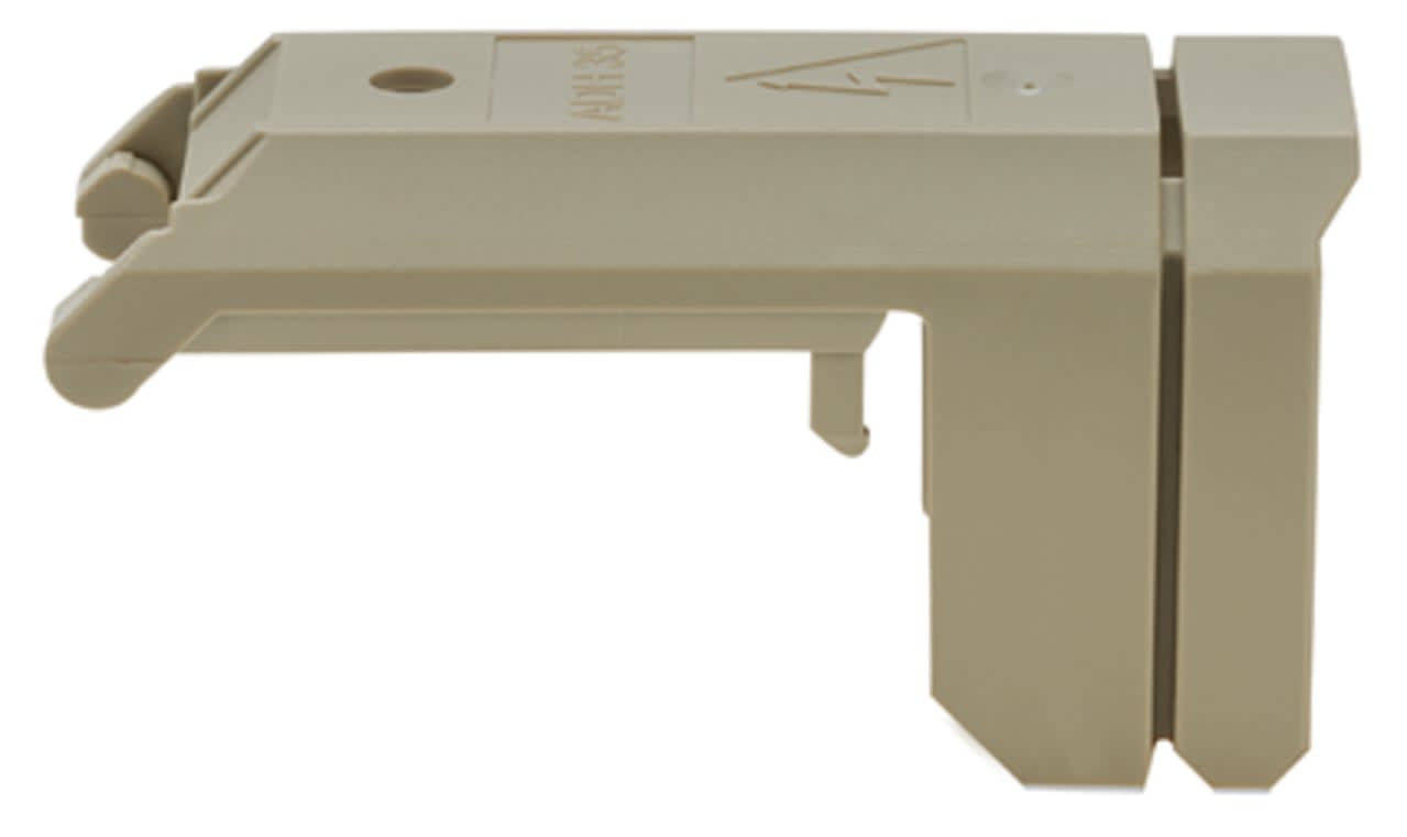 Wago Contact - Profil de supérieur pour Borne à tige , 35 mm², beige