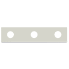 Wago Contact - Contact de pontage pour boulon fileté M8, couleurs argent