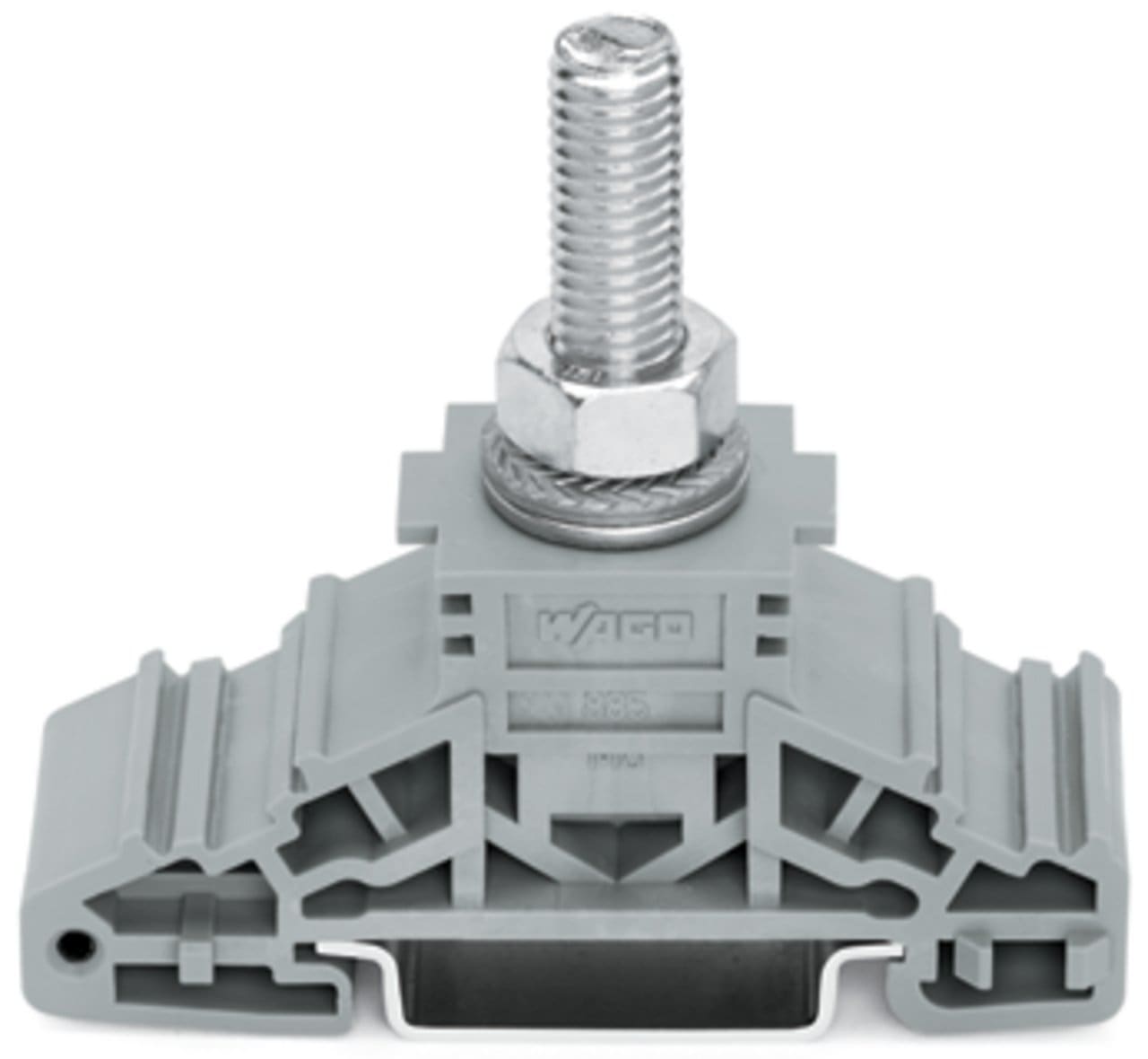 Wago Contact - Borne a vis 1 boulon M8 gris