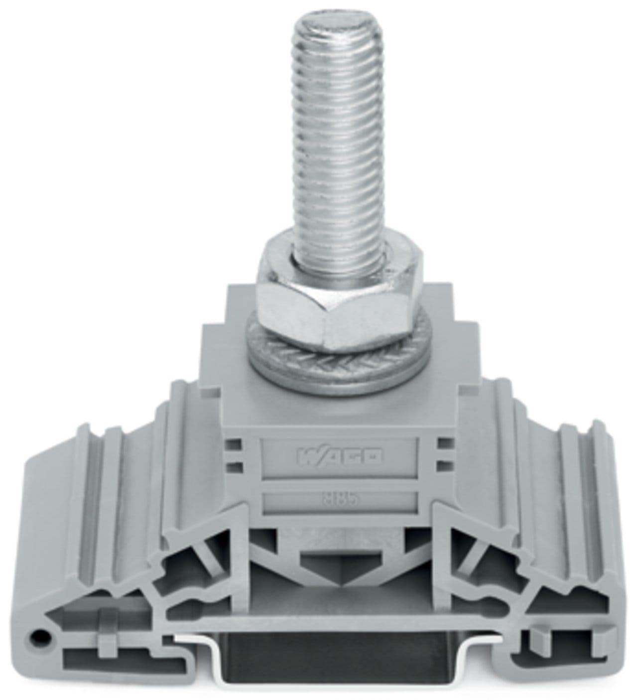 Wago Contact - Borne a vis 1 boulon M10 gris