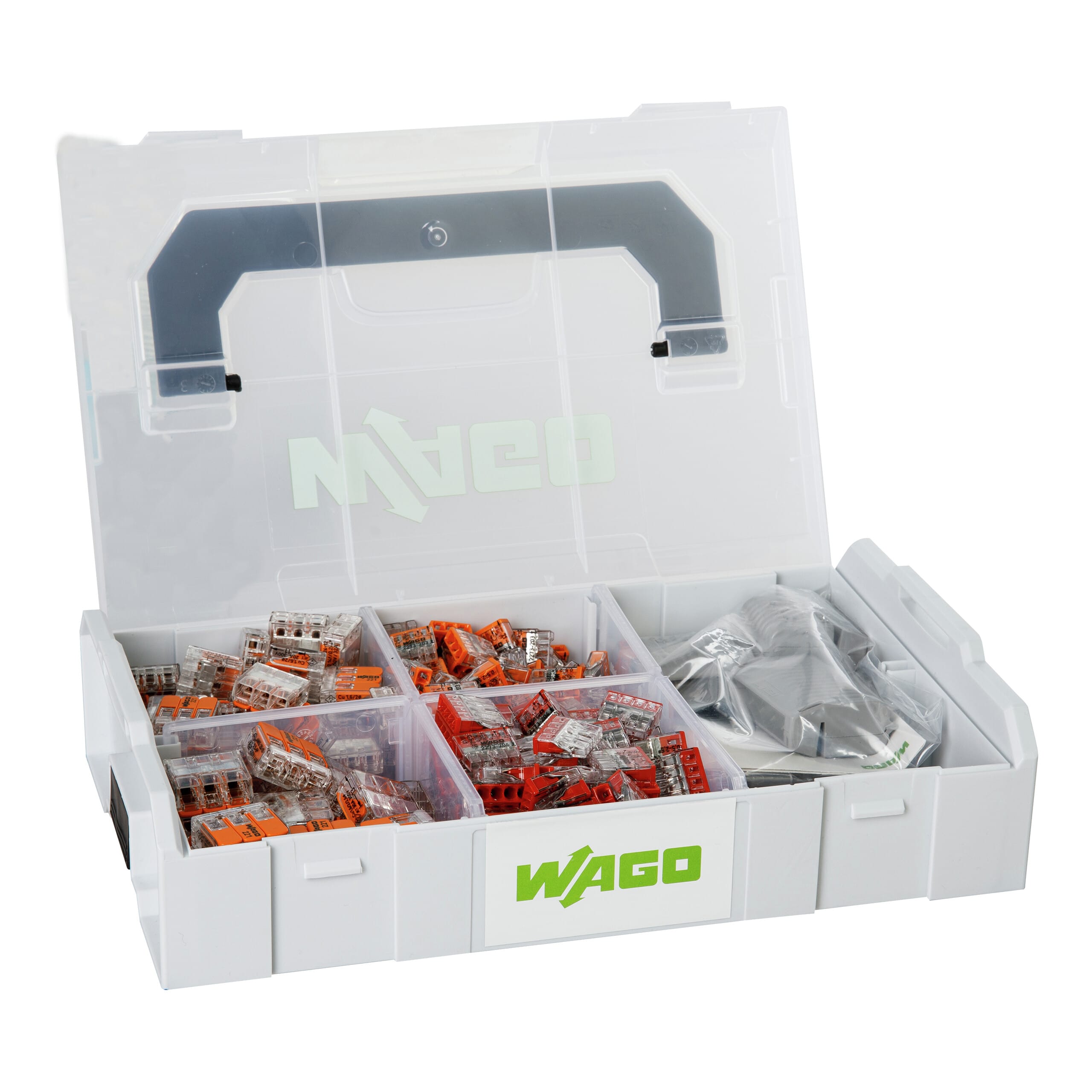 Wago Contact - L-BOXX® Mini 280 bornes 221 4 & 6mm² / 2273 / 2 Gelbox