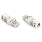 Wago Contact - Connect fem 1,5mm²/5-pol/blanc