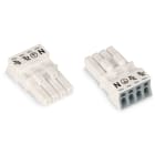 Wago Contact - Connect fem/4p/blanc/s/dechar.tracti