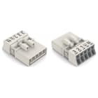 Wago Contact - Connecteur male 5pol blanc