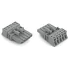 Wago Contact - Douille 5 pôles, gris