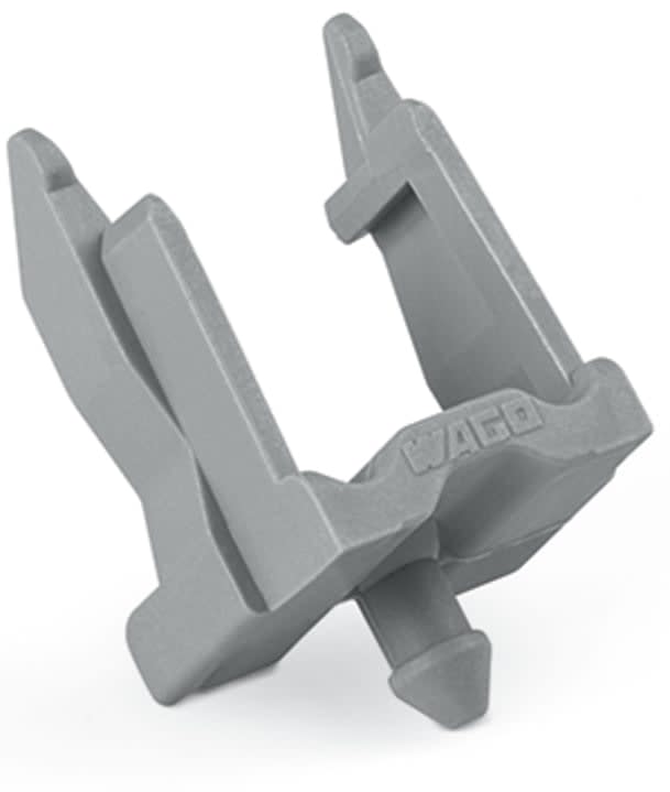 Wago Contact - Adaptateur de fixation 2 pôles, gris