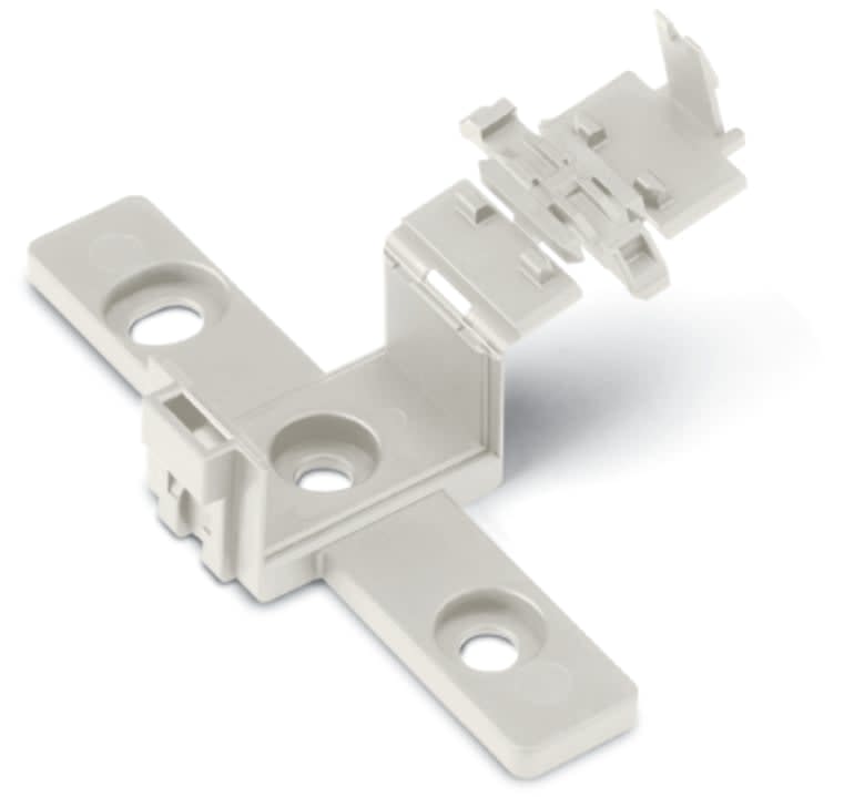 Wago Contact - ADAPTATEUR DE FIXATION pour connexions volantes de 2 à 5 pôles