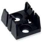 Wago Contact - Plaque de montage pour distributeur en h 3 pôles / Noir