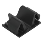 Wago Contact - Obturateur pour découpe 2 pôles / Noir