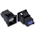 Wago Contact - Connecteur femelle 2 pôles encastrable Codage spécial Gris clair