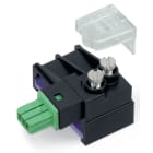 Wago Contact - Dérivateur 2 pôles pour câble plat 7C KNX Vert