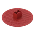 Wago Contact - Plaque de montage rouge