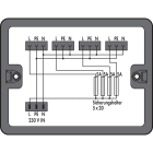Wago Contact - Boîte de distribution PROTECTION DE LIGNE ET DISPOSITIF 1 entrée, noir