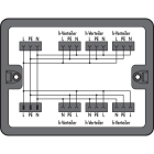 Wago Contact - Boîte de distribution Distribution Courant alternatif (230 V)