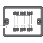 Wago Contact - Boîte de distribution Distribution Courant alternatif (230 V)