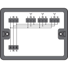 Wago Contact - Boîte de distribution Courant alternatif (230 V), noir
