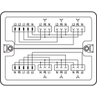 Wago Contact - Boîte de distribution Cour. triph. au cour. alt. (400 V/230 V), blanc