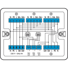 Wago Contact - Boîte de distribution 230V + DALI, blanc