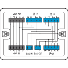 Wago Contact - Boîte de distribution 400V + DALI, blanc