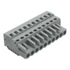 Wago Contact - Connecteur femelle droit 5 mm 10 pôles