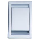 VCI - Prise PVC rectangulaire 8 X 12,2 cm silver