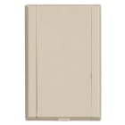 VCI - Prise PVC rectangulaire 8.9 X 13.3 cm amande