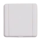VCI - Prise PVC carrée 8.9 X 8.9 cm blanche