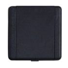 VCI - Prise PVC carrée 8.9 X 8.9 cm noire