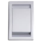 VCI - Prise PVC rectangulaire 8 X 12,2 cm silver