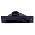 VCI - Trappe aspirante de cuisine noire seule 21,7 X 5,5 cm