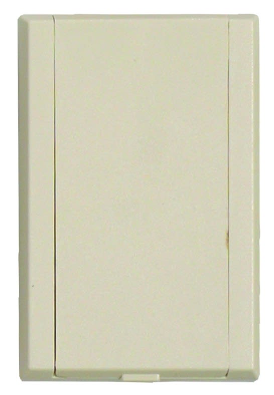 VCI - Prise PVC rectangulaire 8.9 X 13.3 cm amande