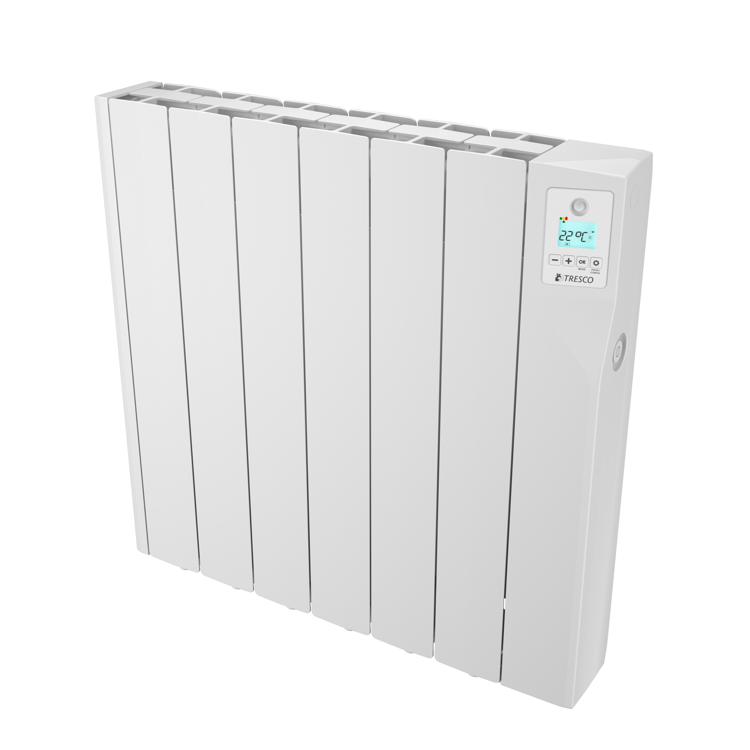 Tresco - Radiateur fluide caloporteur 1800 W DP STILEO avec oeil de detection