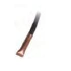 Tresco - Embout de cuivre pour cable diametre int 8,5 mm et diam ext 11,4 mm