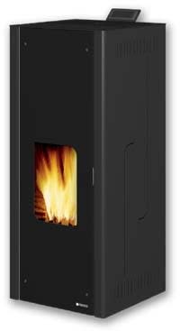 Tresco - Poele a pellets etanche DELPHINE2 PAP 6 kW Anthracite