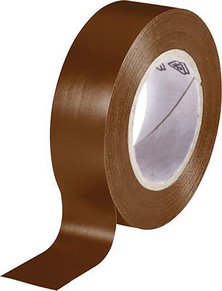 Michaud - Ruban adhésif isolant PVC 15 mm x 10 m brun - 6798851EQUIV