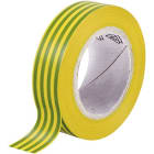 Michaud - Ruban adhésif isolant PVC 15 mm x 10 m jaune-vert