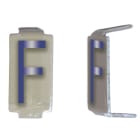 Michaud - Lot 25 lettres F 6x11 Alu ivoire/bleu - 6771065