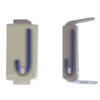 Michaud - Lot 25 lettres J 6x11 Alu ivoire/bleu - 6771069