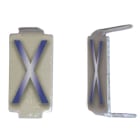 Michaud - Lot 25 lettres X 6x11 Alu ivoire/bleu - 6771083