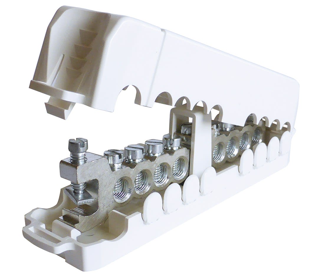 Michaud - Répartiteur de terre dénud. Alu 8 dérivations