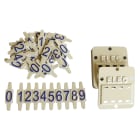 Michaud - Lot de 10 plaques identification logement