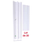 Michaud - Lot de 20 goulottes GTL 2x13 modules 1,70 m