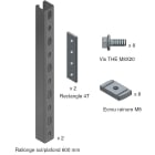 Michaud - Rallonge support sol/plafond armoire IRVE L350