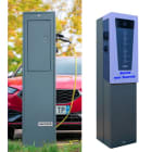 Michaud - Totem public pour pt de charge 2x22kVA à équiper