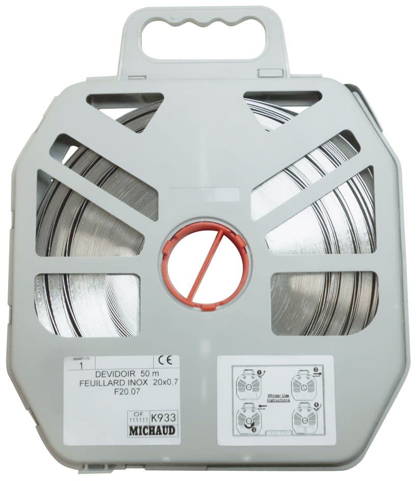 Michaud - Dévidoir 50 m feuillard inox 20x0,7 - 6839646