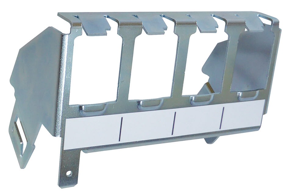 Michaud - Support pour 4 prises RJ45 pour tableaux NÉO