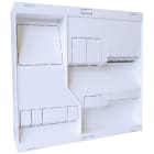 Michaud - TDC NÉO Grade 1 - 4 prises RJ45 NU + TV 2S