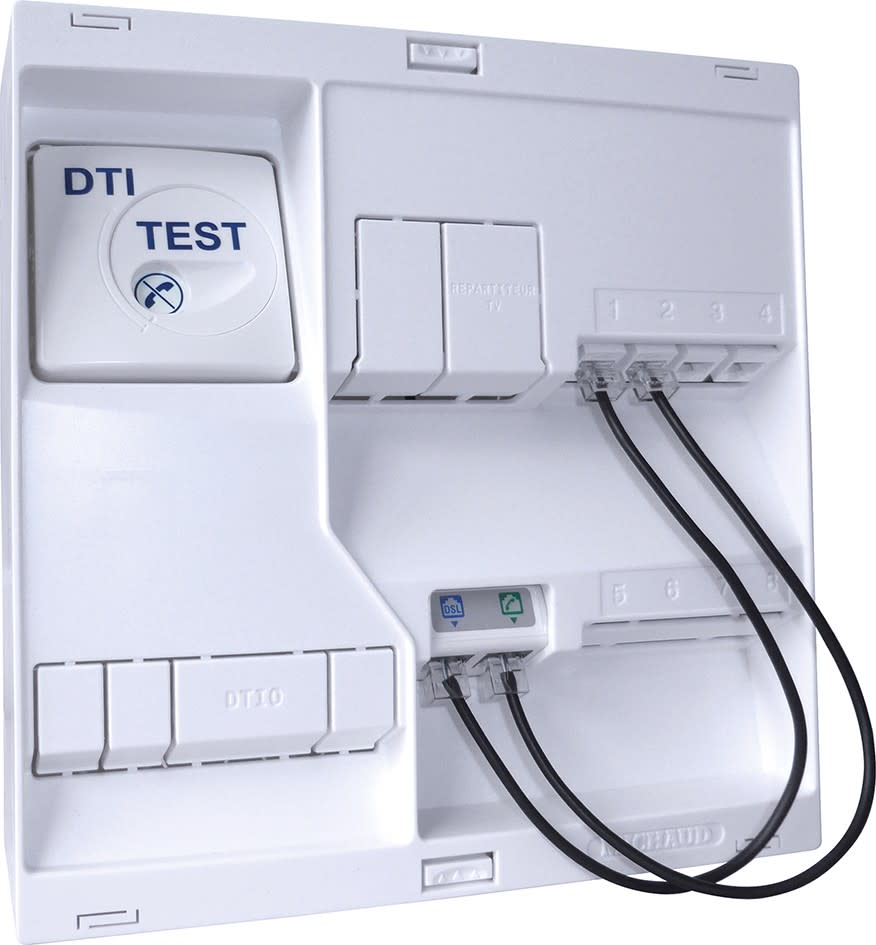 Michaud - TDC NÉO Grd1 - 4 RJ45 DTI + filtre + TV 2S